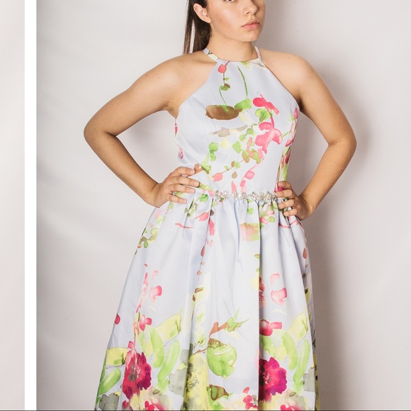 CARMEN MARC VALVO LONG DRESS